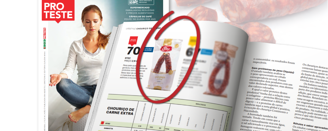 Chourico Extra Deco Proteste