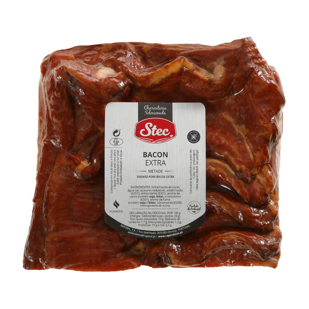 Charcutaria selecionada bacon extra 1.2kg