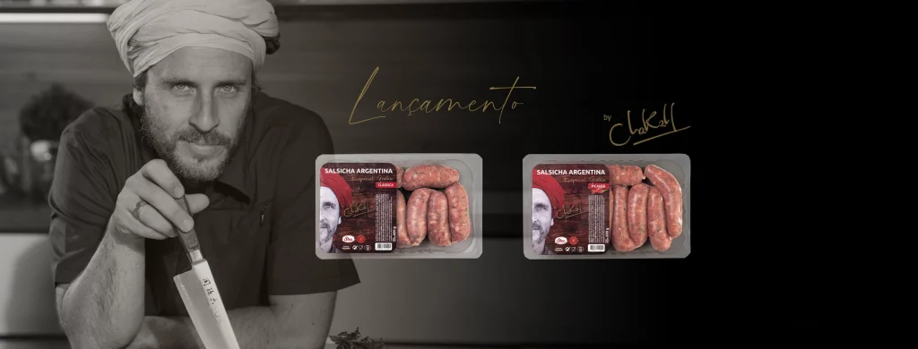 Lançamento Salsicha Argentina Chakall